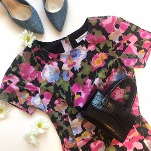 BCBGeneration Floral Mini Dress
